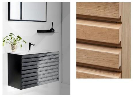 Cassøe Class 60 underskab - Hvidpigmenteret eg m/lameller Cassøe Class 60 underskab - Hvidpigmenteret eg m/lameller