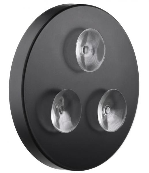 Smedbo kosmetikspejl m/sugekop og LEDlys - 7 x forstørrelse - Mat sort Smedbo kosmetikspejl m/sugekop og LEDlys - 7 x forstørrelse - Mat sort