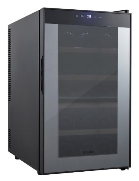 Cavin Northern Collection 82 fritstående ølkøleskab - Sort Cavin Northern Collection 82 fritstående ølkøleskab - Sort