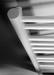 Kriss Apollo Plan håndklædetørrer - 60x118 cm - Hvid Kriss Apollo Plan håndklædetørrer - 60x118 cm - Hvid