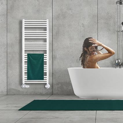 Kriss Space håndklædetørrer - 45x86 cm - Hvid Kriss Space håndklædetørrer - 45x86 cm - Hvid