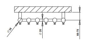 Strømberg Regus kombi-håndklædetørrer - 42x150 cm. - Hvid Strømberg Regus kombi-håndklædetørrer - 42x150 cm. - Hvid