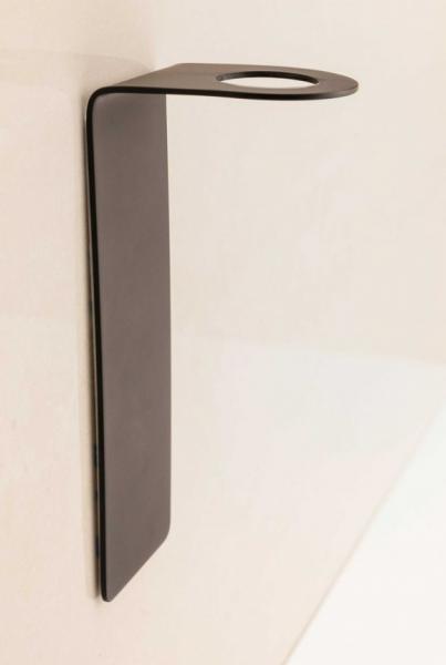 Lavabo Luna holder til sæbedispenser - Mat sort Lavabo Luna holder til sæbedispenser - Mat sort