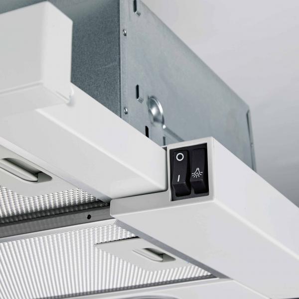 Eico Elite 14 CV WH IX-2 emhætte til vægmontering m/udtræk - Rustfrit stål