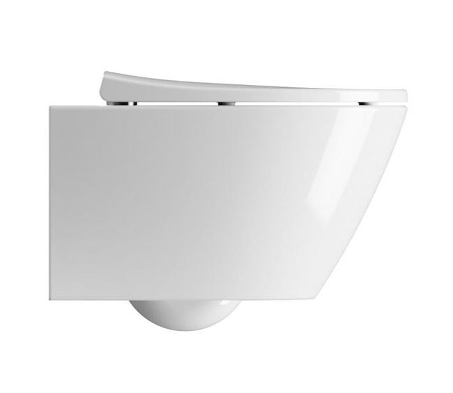 GSI Modo 52 kompakt væghængt toilet m/SwirlFlush og Extraglaze GSI Modo 52 kompakt væghængt toilet m/SwirlFlush og Extraglaze