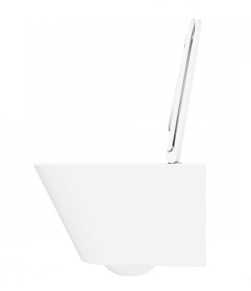 Lavabo Forma rimless væghængt toilet inkl. sæde og Vortex skyl Lavabo Forma rimless væghængt toilet inkl. sæde og Vortex skyl