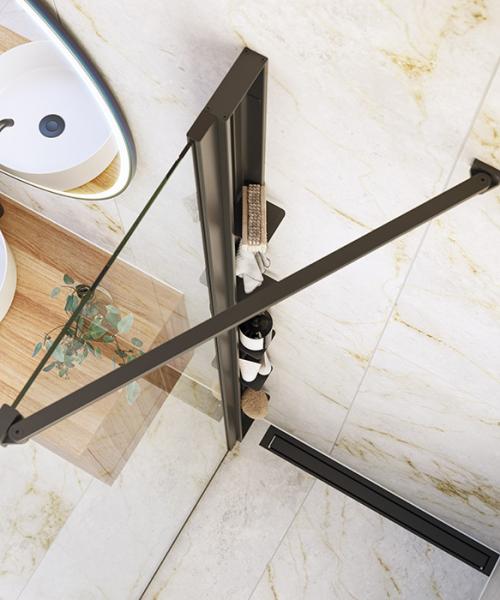 Dansani Tower brusereol til Match D - Mat sort - Ny model