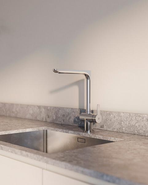 Gustavsberg Estetic køkkenarmatur m/Koldstart - Krom