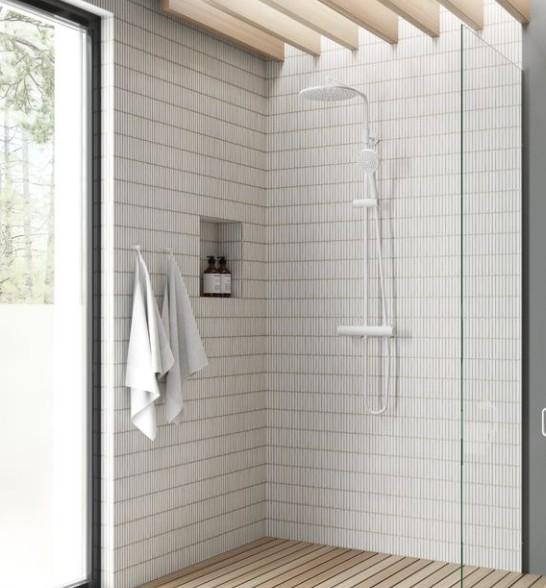 Damixa Silhouet komplet brusesystem - Ø250 - Mathvid