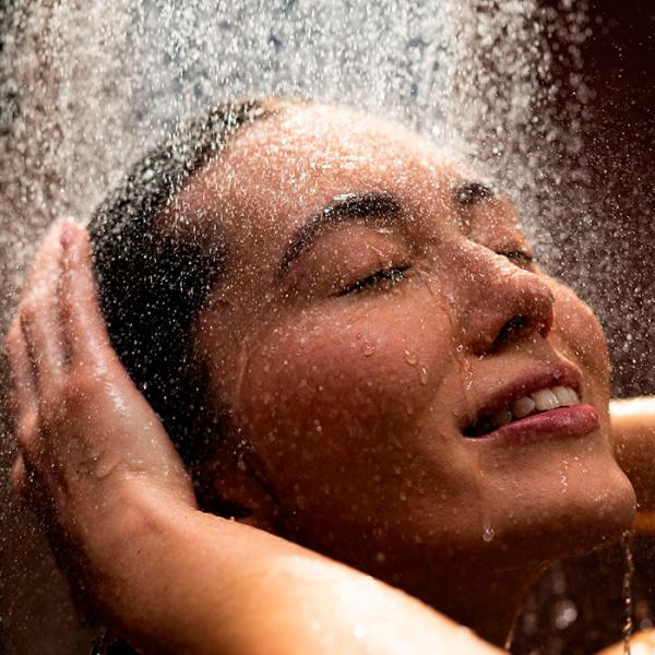 hansgrohe Raindance Alive S Showerpipe 300 2jet m/ShowerSelect Comfort og EcoSmart - Børstet bronze