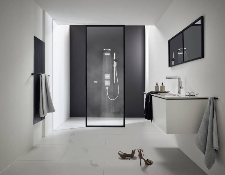 hansgrohe Pulsify Select S 150 Relaxation brusesæt 3jet - 90 cm - Krom