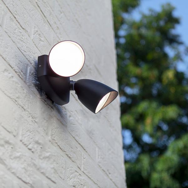 Lutec Security Shrimp udendørslampe u/sensor Lutec Security Shrimp udendørslampe u/sensor