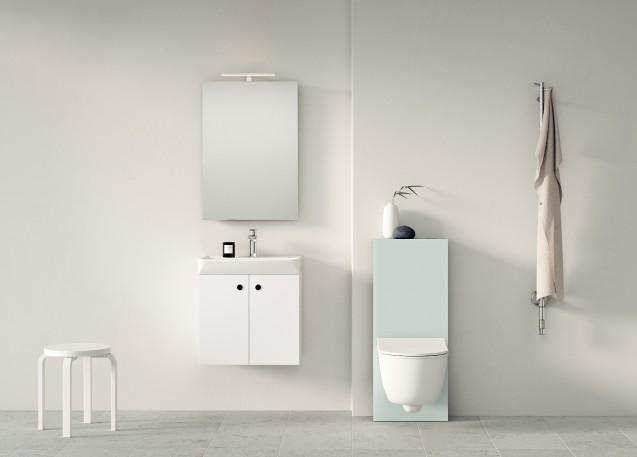 Svedbergs Intro 50 møbelsæt - Mat hvid Svedbergs Intro 50 møbelsæt - Mat hvid