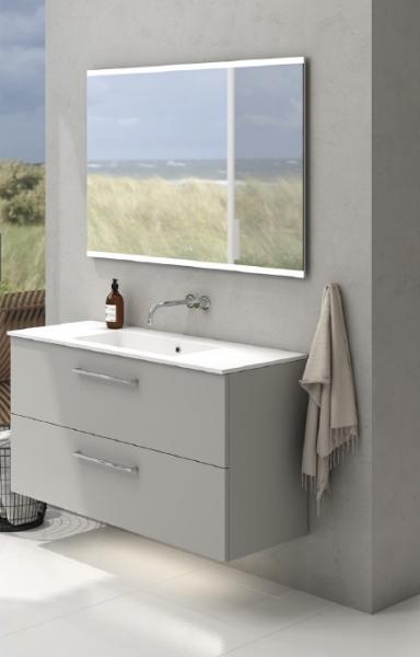 Dansani Panorama spejl med lysstyring - 80 Dansani Panorama spejl med lysstyring - 80