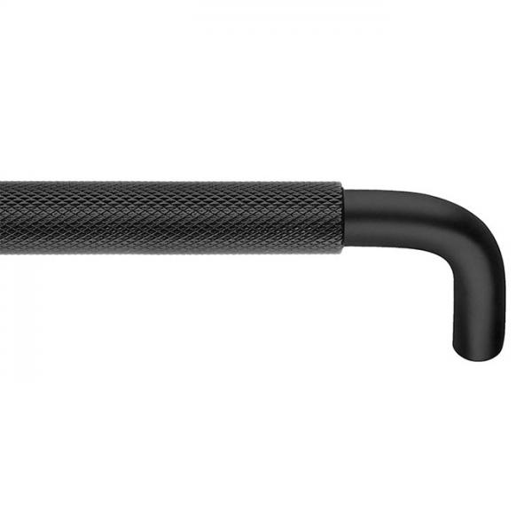 Beslagsboden BB6501 møbelgreb m/crystal cut - Sort