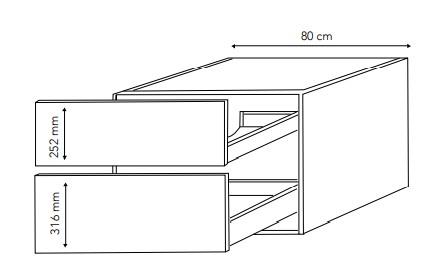 Cassøe Class 80 møbelsæt - Sortbejdset eg m/lameller Cassøe Class 80 møbelsæt - Sortbejdset eg m/lameller