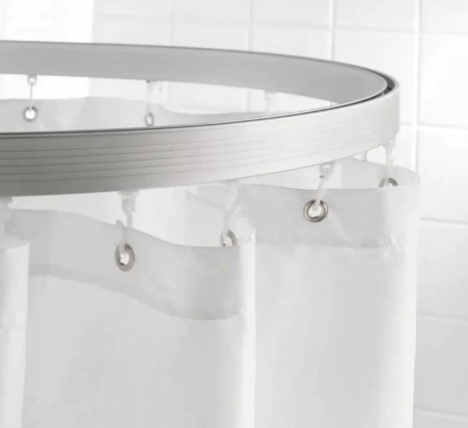 Hefe Bendy forhængsstang - Hvid Hefe Bendy forhængsstang - Hvid