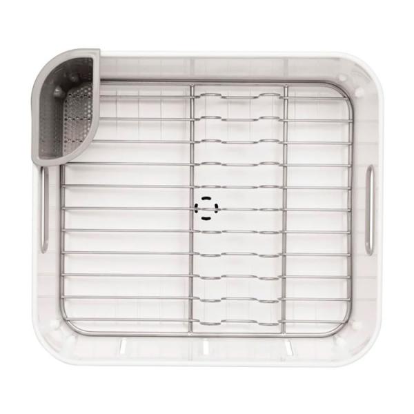 Simplehuman kompakt opvaskestativ i plast - Grå Simplehuman kompakt opvaskestativ i plast - Grå