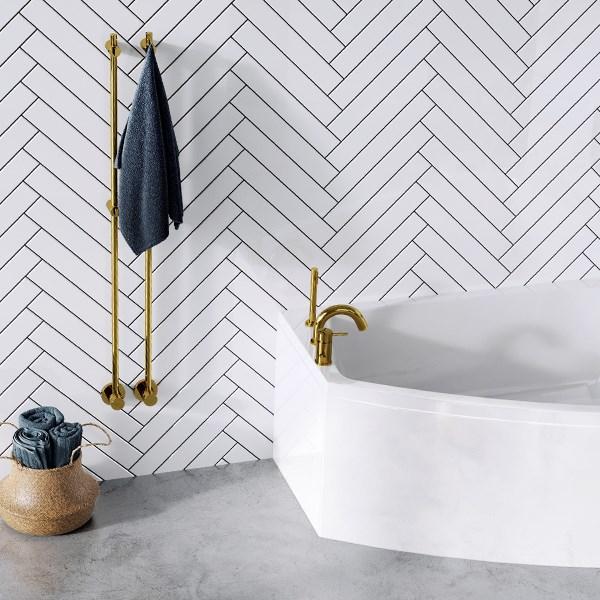 Strømberg Nordum hjørnebadekar - 158 x 118 - Højre Strømberg Nordum hjørnebadekar - 158 x 118 - Højre