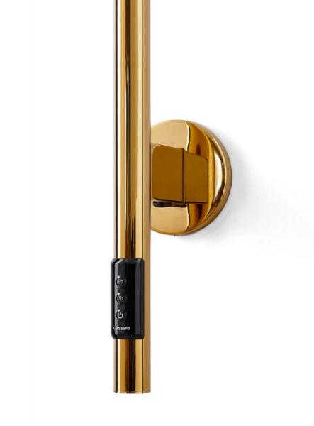 Cassøe Rimini håndklædetørrer - Poleret messing Cassøe Rimini håndklædetørrer - Poleret messing