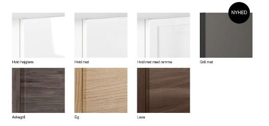 Dansani Style spejlskab 100 m/lysstyring og 3 låger - Hvid mat Dansani Style spejlskab 100 m/lysstyring og 3 låger - Hvid mat