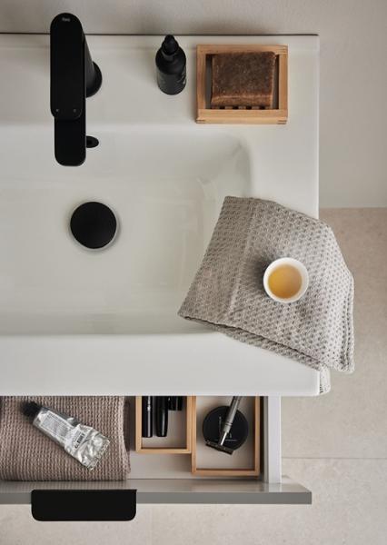 Hafa Storm 60 møbelsæt m/On Soft møbelvask - Varm grå Hafa Storm 60 møbelsæt m/On Soft møbelvask - Varm grå