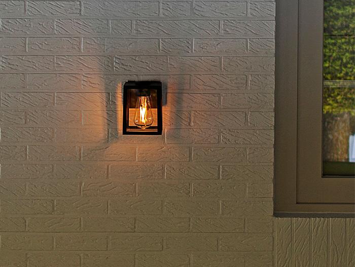 Lutec Tradition Shiva udendørslampe - Mat sort