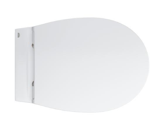 Grohe Bau Ceramic væghængt toilet inkl/slim toiletsæde m/SoftClose og QuickRelease Grohe Bau Ceramic væghængt toilet inkl/slim toiletsæde m/SoftClose og QuickRelease