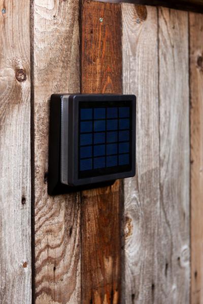 Lutec Moze Solar udendørslampe m/solceller - Sort