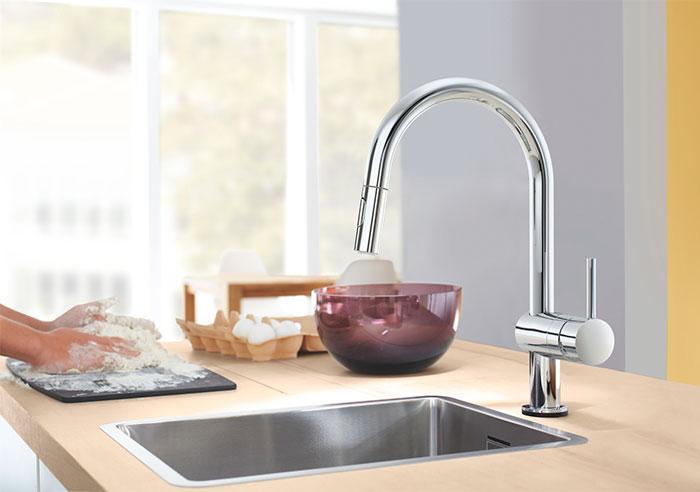 Grohe NEW Minta Touch - Elektronisk køkkenarmatur - Krom