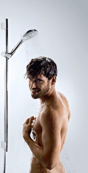 Hansgrohe Raindance Select E120 3jet brusesæt 65 cm krom Hansgrohe Raindance Select E120 3jet brusesæt 65 cm krom