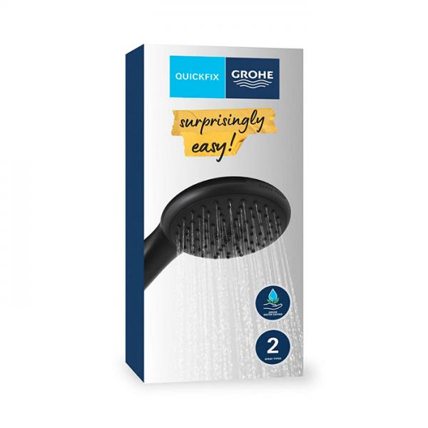Grohe Vitalio Start 110 håndbruser 2 sprays - Mat sort