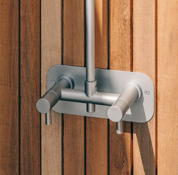 Frostline Duo frostfri udebruser t/væg - 150-350 mm - Rustfrit stål Frostline Duo frostfri udebruser t/væg - 150-350 mm - Rustfrit stål