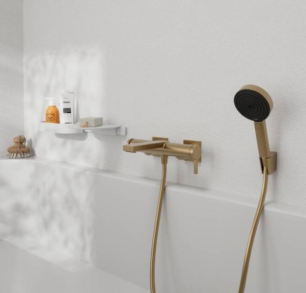 Hansgrohe WallStoris Skinne - 70 cm - Mat hvid Hansgrohe WallStoris Skinne - 70 cm - Mat hvid