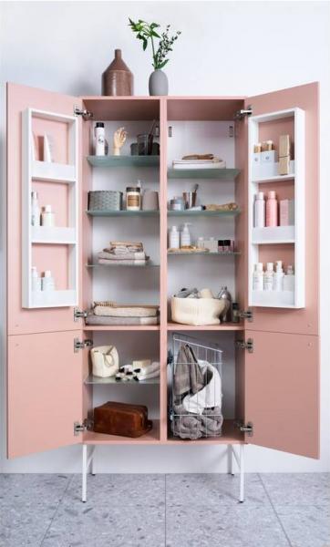 Gustavsberg Artic 40 højskab - Fersken Gustavsberg Artic 40 højskab - Fersken