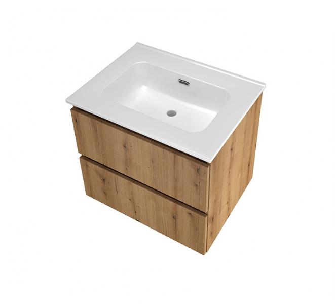 Sanibell Proline 60 møbelsæt m/lameller og 2 skuffer - Uden hanehul - Urban eg Sanibell Proline 60 møbelsæt m/lameller og 2 skuffer - Uden hanehul - Urban eg