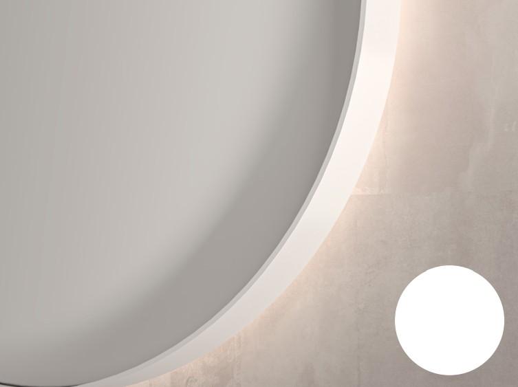 Sanibell Ink SP19 spejl m/lys, varme og sensor 160 x 80 cm - Mat hvid Sanibell Ink SP19 spejl m/lys, varme og sensor 160 x 80 cm - Mat hvid