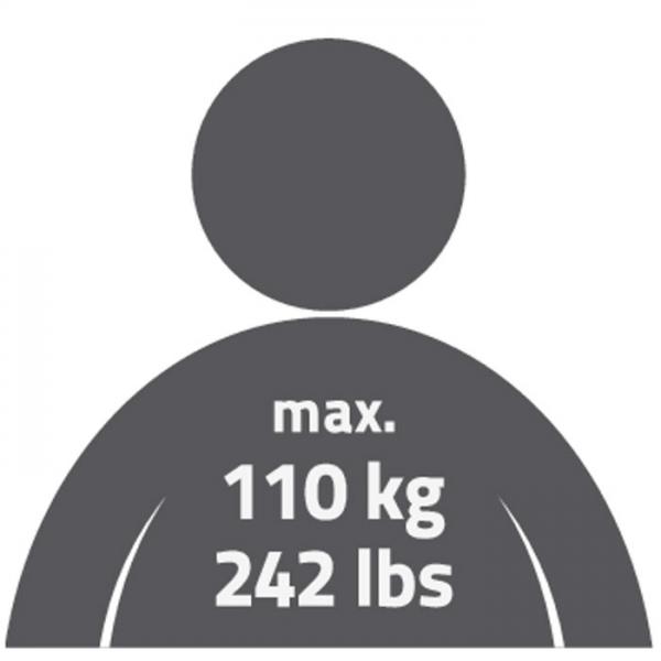 Ridder Assistent badekarsgreb - 30 cm - Krom/børstet krom