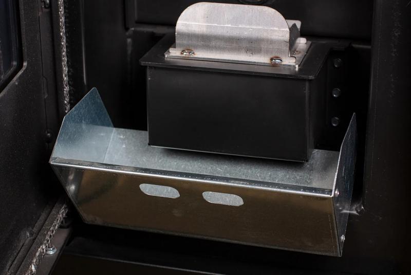 Langå Karen Træpilleovn 40 kg pilletank - Sort Langå Karen Træpilleovn 40 kg pilletank - Sort