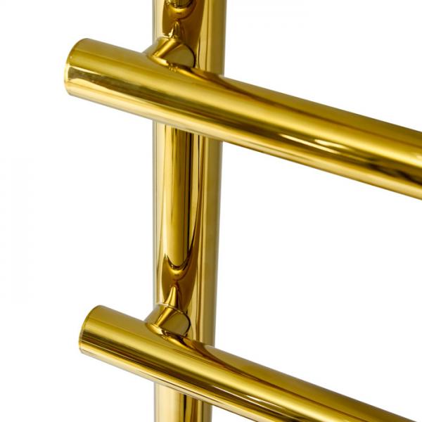 Cassøe Lazio håndklædetørrer til el - Poleret messing Cassøe Lazio håndklædetørrer til el - Poleret messing