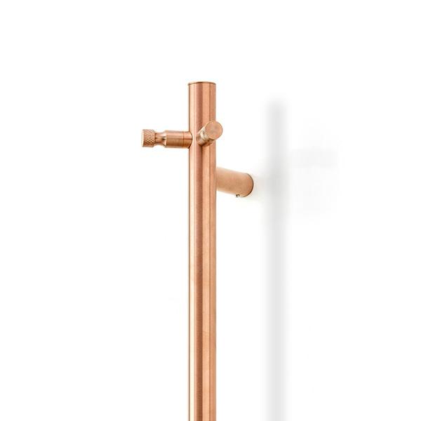 Cassøe Rimini håndklædetørrer - Børstet kobber