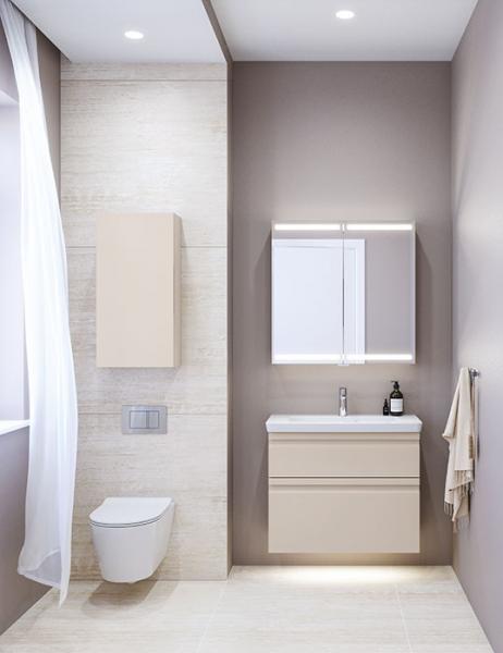 Dansani Luna Urban 80 mini møbelsæt m/Mini Larghetto vask og integrerede greb - Høj - Valgfri farve Dansani Luna Urban 80 mini møbelsæt m/Mini Larghetto vask og integrerede greb - Høj - Valgfri farve