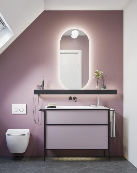 Dansani Illumi hylde 80 cm m/elstik, USB stik, trådløs lysstyring - Mat sort Dansani Illumi hylde 80 cm m/elstik, USB stik, trådløs lysstyring - Mat sort