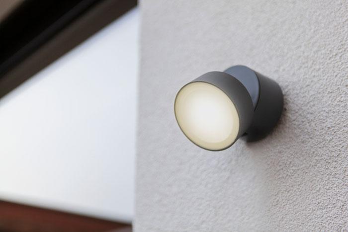 Lutec Architectural Trumpet udendørslampe til væg - Mini