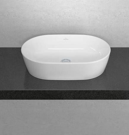 V&B Architectura 60 fritstående bowlevask - Med overløb V&B Architectura 60 fritstående bowlevask - Med overløb