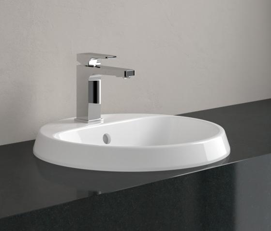 V&B Architectura Ø45 håndvask t/nedfældning - Med overløb - 1 hanehul V&B Architectura Ø45 håndvask t/nedfældning - Med overløb - 1 hanehul