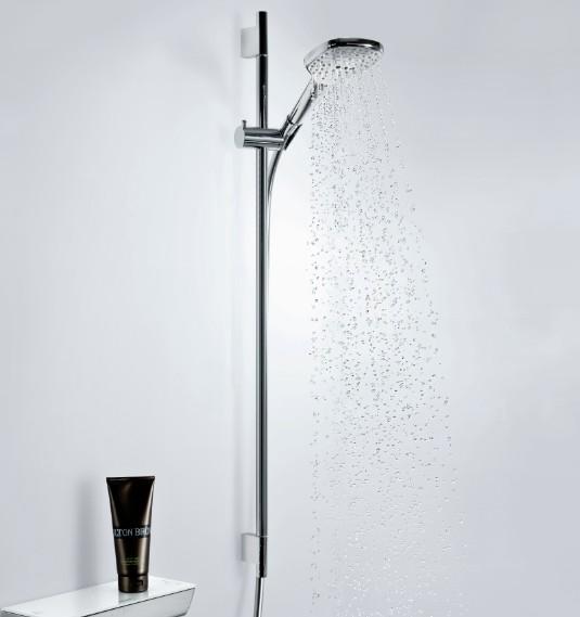 Hansgrohe Raindance Select E120 3jet brusesæt 65 cm krom Hansgrohe Raindance Select E120 3jet brusesæt 65 cm krom