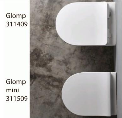 Lavabo Glomp Mini rimless toiletpakke inkl. sæde m/soft-close, cisterne og mat sort betjening Lavabo Glomp Mini rimless toiletpakke inkl. sæde m/soft-close, cisterne og mat sort betjening