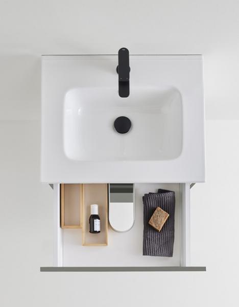 Hafa Storm 60 møbelsæt m/On Soft møbelvask - Varm grå Hafa Storm 60 møbelsæt m/On Soft møbelvask - Varm grå