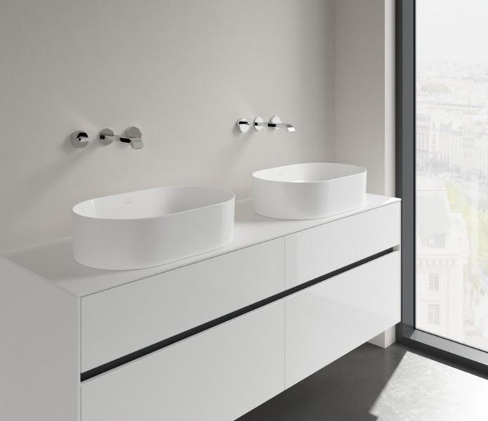 V&B Collaro 56 fritstående bowlevask - Uden overløb V&B Collaro 56 fritstående bowlevask - Uden overløb